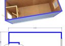 Блок-контейнер под офис (6,0х2,4м) scheme5